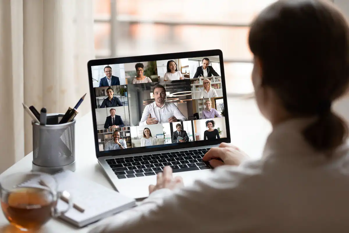 Virtual conference meeting