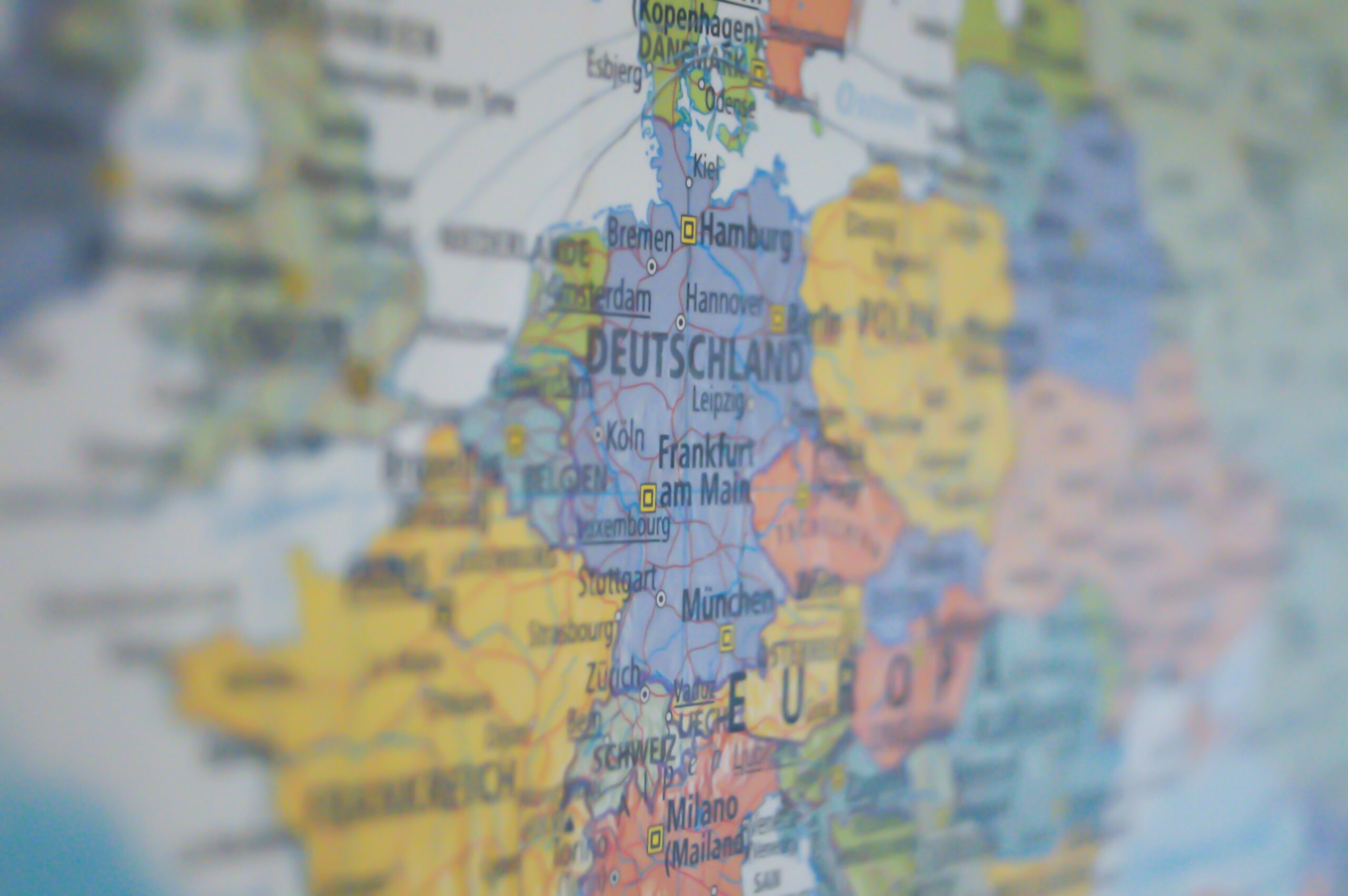Europe map