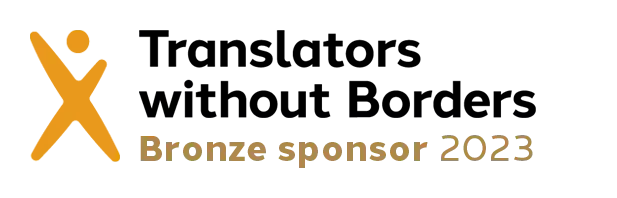 Global Lingo Bronze Sponsor of Translators without Borders - Humanitarian Language Support
