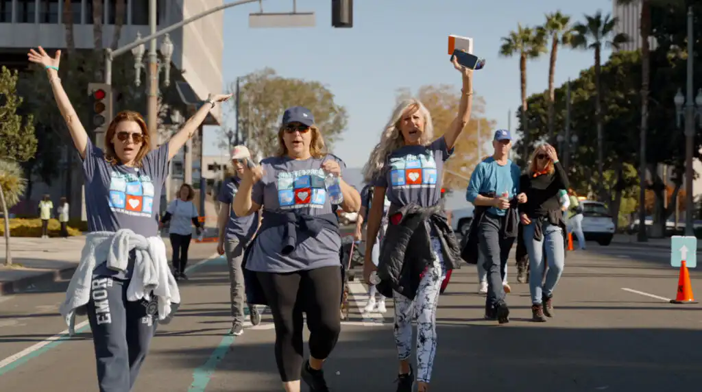 Walking to end addiction.