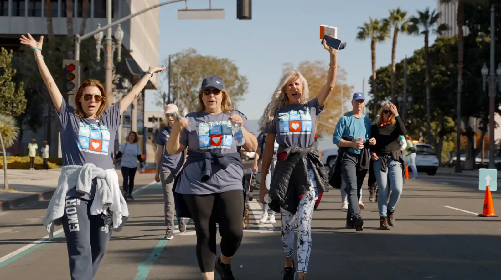Walking to end addiction.