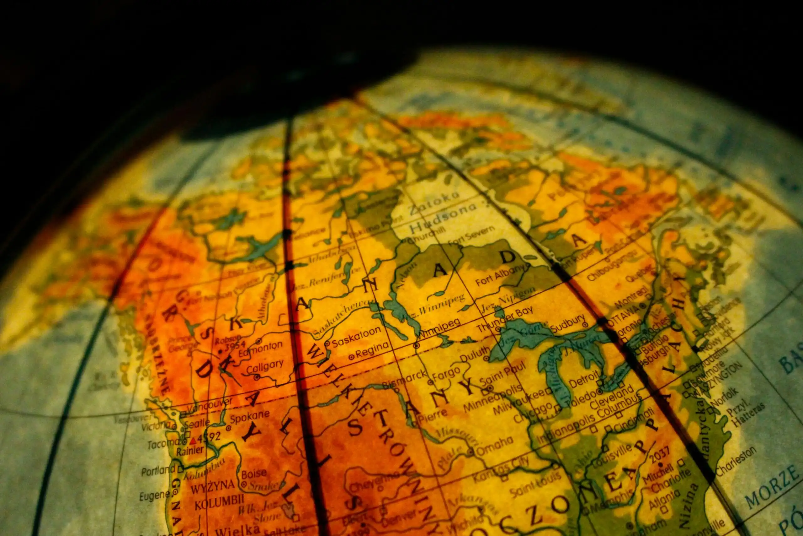 a globe representing connected multilingual workforces